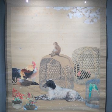 Musée d'art Fukuda (Kyoto), Peinture animalière sur kakemono