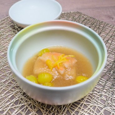 Shinon Washoku Senryu (Osaka), bol de soupe