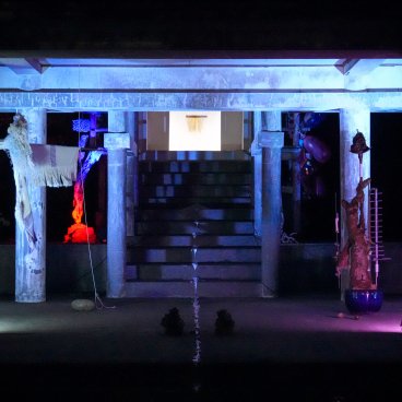 Tanegashima Light Festival, œuvre Artist in residence ©E22