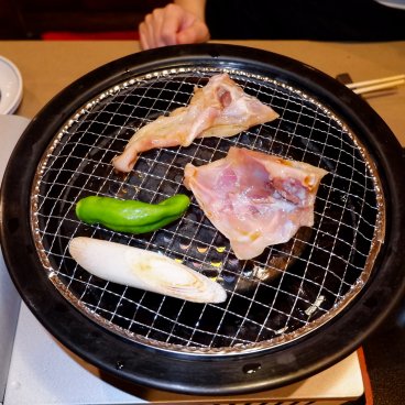 Guenpin Kagurazaka (Tokyo), grillades de poisson fugu