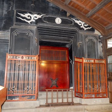 Kakunodate (Akita), Exposition dans l'entrepôt de la maison de samouraï Ishiguro