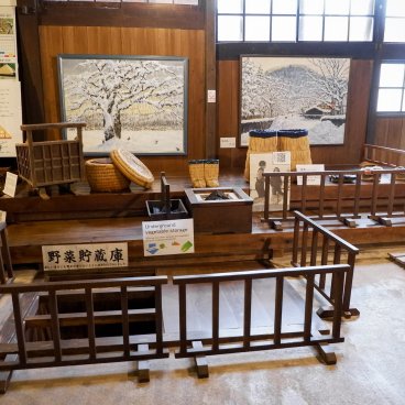 Kakunodate (Akita), Exposition d'objets du quotidien de la maison de samouraï Ishiguro