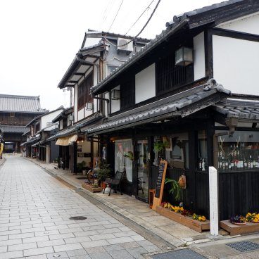 Nagahama, Rue du quartier commerçant traditionnel Kurokabe