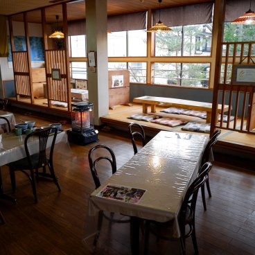 Inaho (Kakunodate), Salle du restaurant de Tsukemono d’Akita 