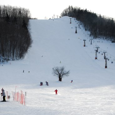 Engaru Rock Valley, piste de ski de descente ©préfecture d'Hokkaido