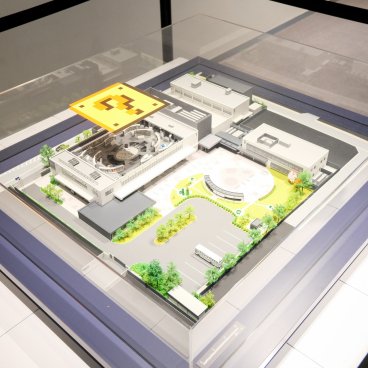 Nintendo Museum (Uji, Kyoto), maquette du musée