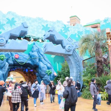 Donkey Kong Country (USJ, Osaka), sortie de la zone vers le parc Mario