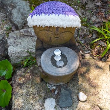 Kosho-ji (Nagoya), statue de Jizo dans l'enceinte du temple