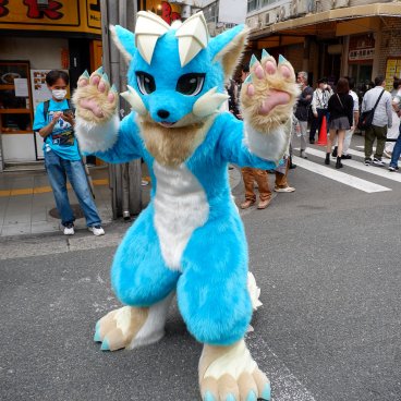 Nipponbashi Street Festa (Osaka), cosplay de créature 