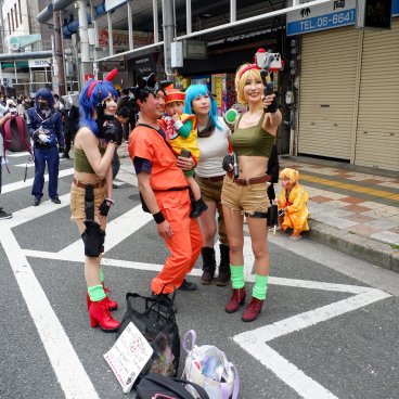 Nipponbashi Street Festa (Osaka), cosplay Dragon Ball