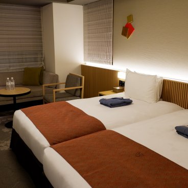 The Royal Park Hotel Kyoto Umekoji, chambre Corner Deluxe Twin