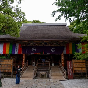 Chikurin-ji (Kochi), Pavillon principal consacré à Monju Daibosatsu