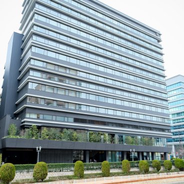 The Royal Park Canvas Fukuoka Nakasu (Kyushu), vue sur le bâtiment de l'hôtel