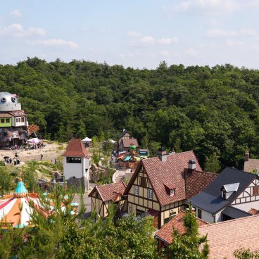 Ghibli Park (Nagoya), vue sur le monde de la Vallée des Sorcières