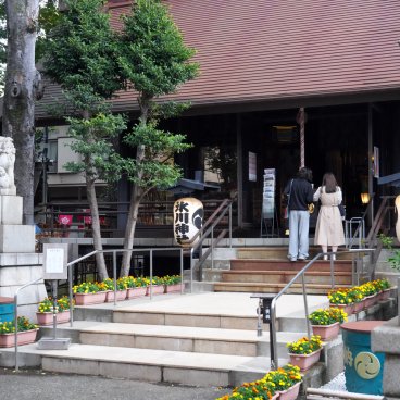 Koenji Hikawa-jinja (Tokyo), pavillon principal du sanctuaire 2