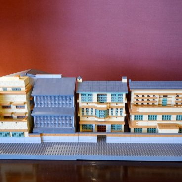 Hôtel Marufukuro (Kyoto), Maquette en Lego de l'hôtel rénové