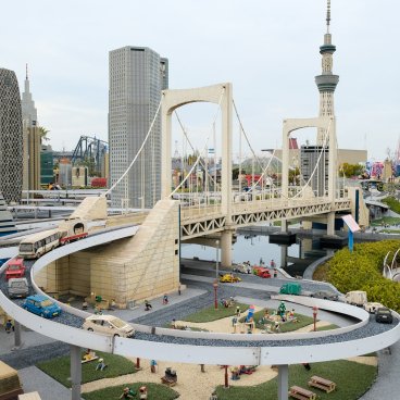 Legoland Japan (Nagoya), Reproduction de monuments de Tokyo en LEGO à Miniland 2