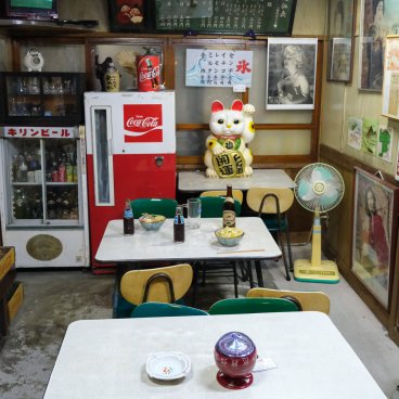 Takayama Showa-kan (Hida-Takayama), Reproduction d'une salle de restaurant