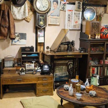 Takayama Showa-kan (Hida-Takayama), Reproduction d'un salon familial