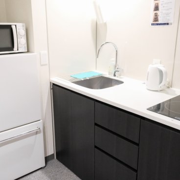 MIMARU Osaka Shinsaibashi North, appart-hôtel familial 1 chambre, espace cuisine