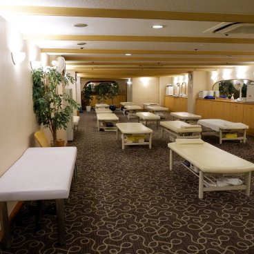 Capsule Inn Osaka (Umeda), salle de massage du spa New Japan Umeda