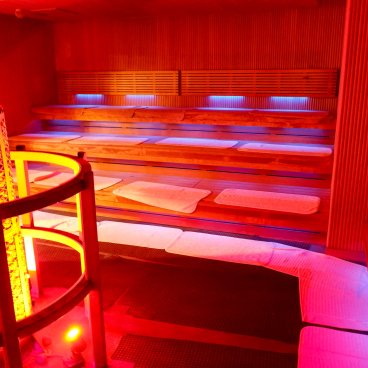 Capsule Inn Osaka (Umeda), l'un des sauna du spa New Japan Umeda 