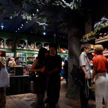 Harry Potter Shop Harajuku (Tokyo), boutique officielle sur le thème de la Forêt interdite 2