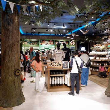 Harry Potter Shop Harajuku (Tokyo), boutique officielle sur le thème de la Forêt interdite
