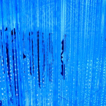 teamLab Biovortex Kyoto, Black Waves: Crystal World