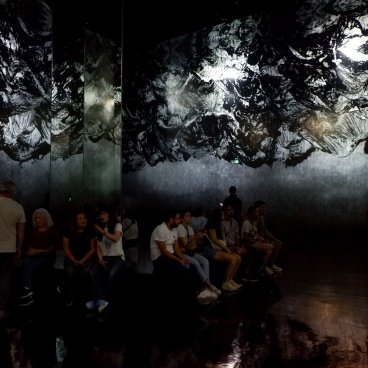teamLab Biovortex Kyoto, Memory of Waves in the Sky