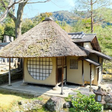 Kyoto, pavillon de thé traditionnel du temple Kodai-ji