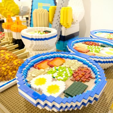Fukuoka (Kyushu), Hakata Ramen et stand Yatai en Lego au LaLaport FUKUOKA 