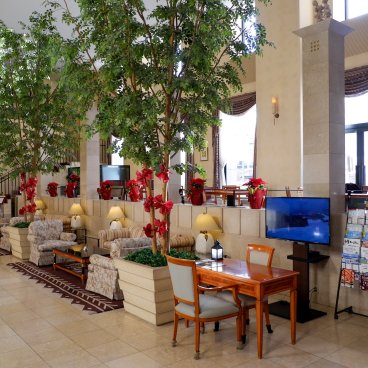 Authent Hotel Otaru (Hokkaido), hall d'accueil de l'hôtel