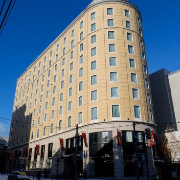 Authent Hotel Otaru (Hokkaido), façade de l'hôtel