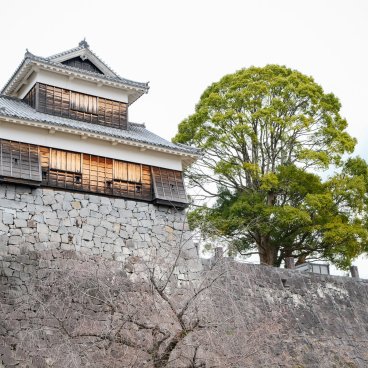Château de Kumamoto, tourelle Hitsujisaru de l'enceinte