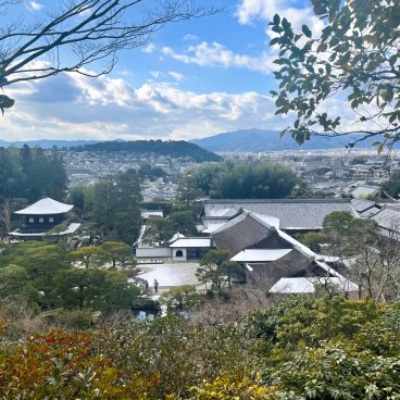 Ginkaku-ji (Kyoto), Pavillon d'Argent sous la neige en hiver 2