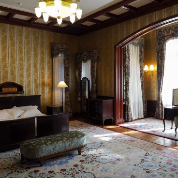 Parc Komaba (Tokyo), Vue d'une chambre du pavillon de style occidental Yokan