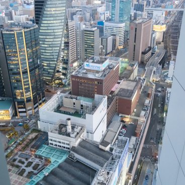 Nagoya Marriott Associa Hotel, vue de la chambre familiale Fourth