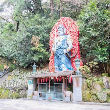 Nanzo-in (Sasaguri, Fukuoka), statue du grand Fudo Myoo