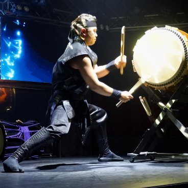 Ninja + Kabuki Tokyo (Shinjuku), Joueur de tambour traditionnel wadaiko