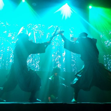 Ninja + Kabuki Tokyo (Shinjuku), Combat de ninjas