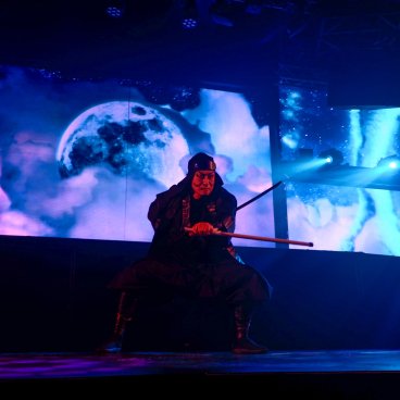 Ninja + Kabuki Tokyo (Shinjuku), Le ninja Tigre prêt à attaquer