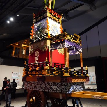 Musée Edo-Tokyo, reconstitution d'un char de matsuri