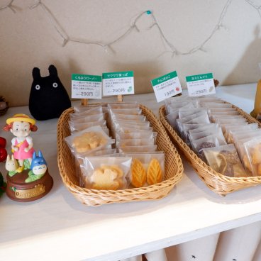 Shirohige’s Cream Puff Factory Kichijoji (Tokyo), vente de gâteaux secs et cookies Totoro 2