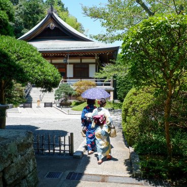 Kamakura, entrée du temple Hokoku-ji