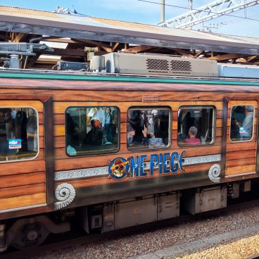 Kamakura, rame de train Enoden à l'effigie de One Piece en2026