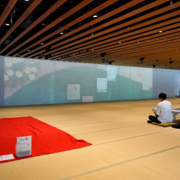 MoN Takanawa (Tokyo), Salle des tatami à l'étage 4F du musée