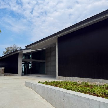 Naoshima, Honmura, Naoshima New Museum of Art, architecture Tadao Ando