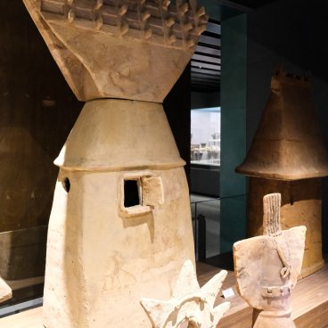  Musée de l’université Kokugakuin (Shibuya, Tokyo), Modèles en terre cuite Haniwa