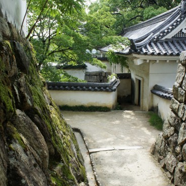 Chemin d'accès au Château d'Okayama